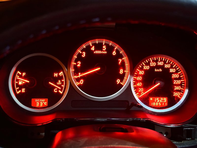 İmpreza Hayalet Selamlamalı 260 KM/H Kadran 2001-2007