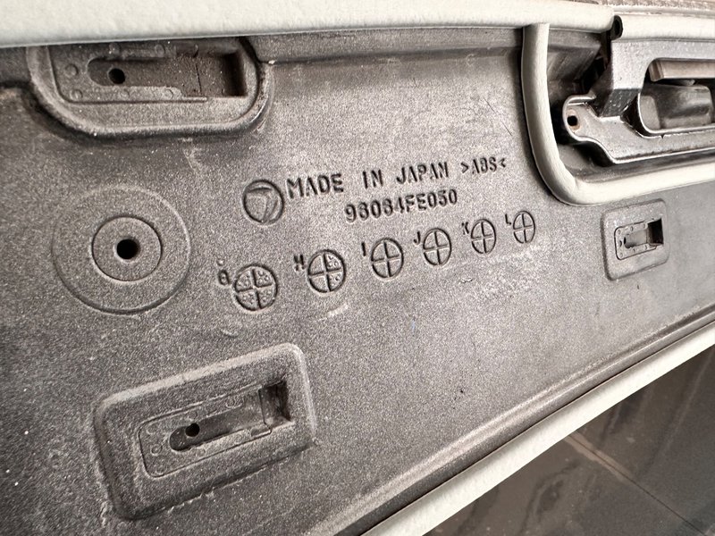 İMPREZA 2001-2007 OEM STI PLASTİK SPOİLER(ORİJİNAL)