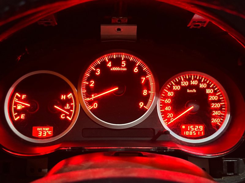 İmpreza Hayalet Selamlamalı 260 KM/H Kadran 2001-2007